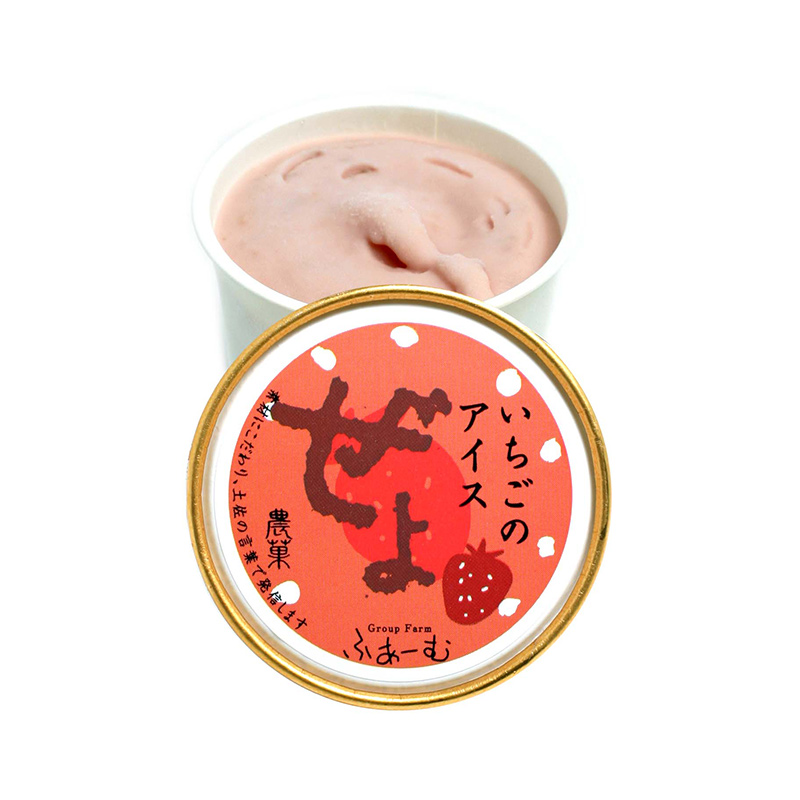 いちごアイス